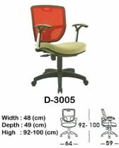 Kursi Staff & Sekretaris Indachi D-3005
