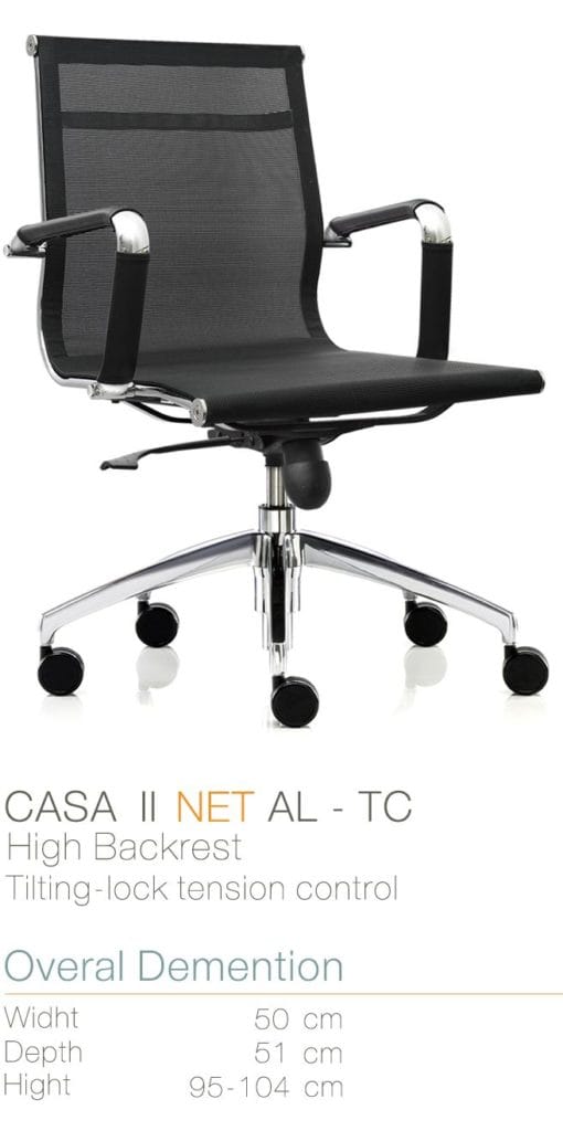 Kursi Kantor Inviti Casa II NET AL - TC