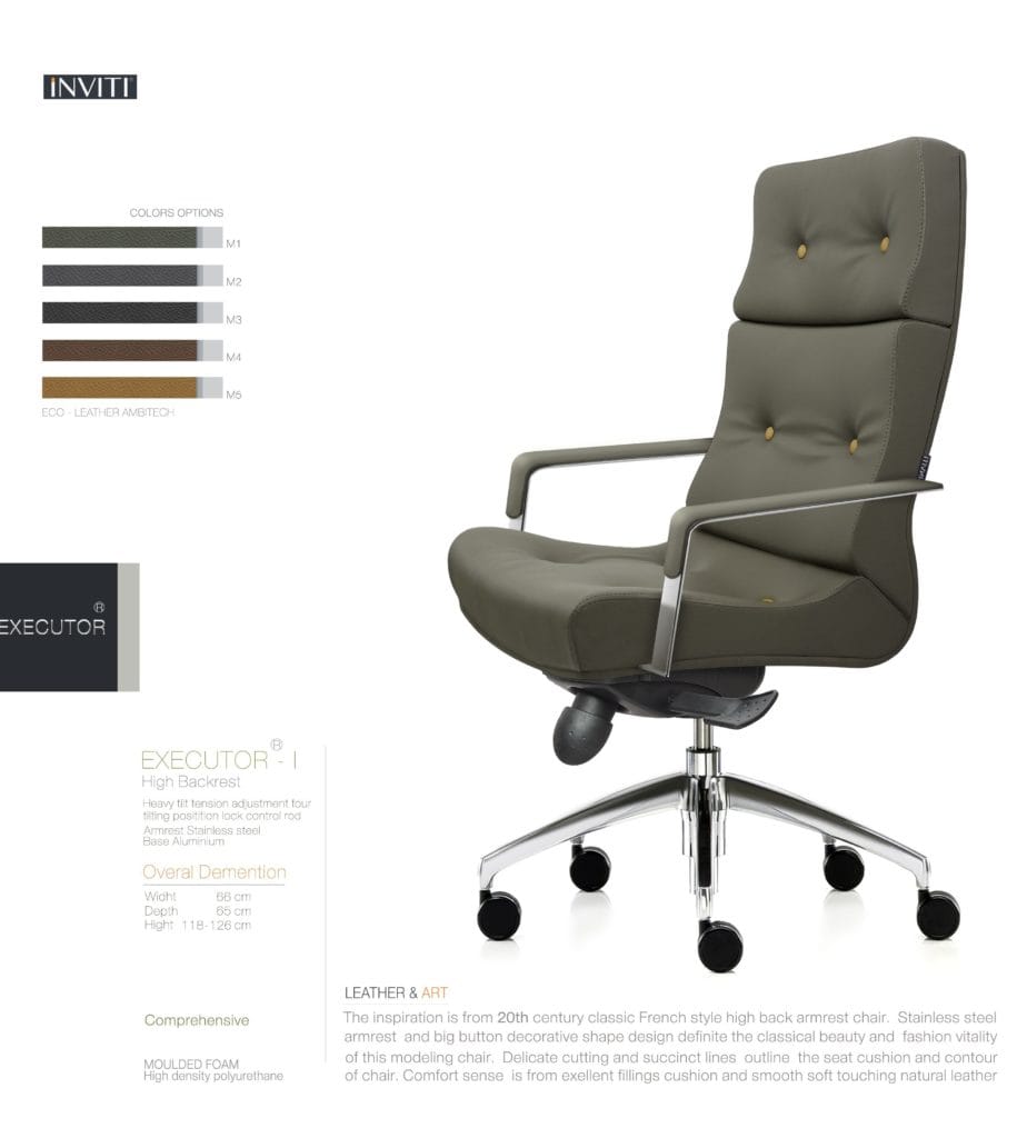 Kursi Kantor Inviti Executor - I