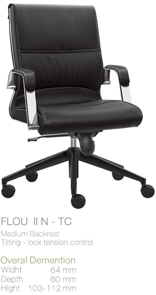 Kursi Kantor Inviti Flou II N - TC