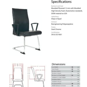 Kursi Kantor Chairman PC 9850 BA