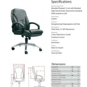Kursi Kantor Chairman PC 9630 A