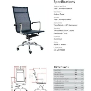 Kursi Kantor Chairman TS 0001