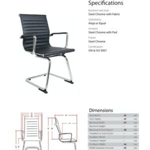Kursi Kantor Chairman TS 0105