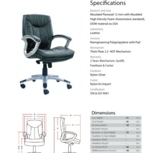 Kursi Kantor Chairman PC 9230