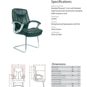 Kursi Kantor Chairman PC 9250 A
