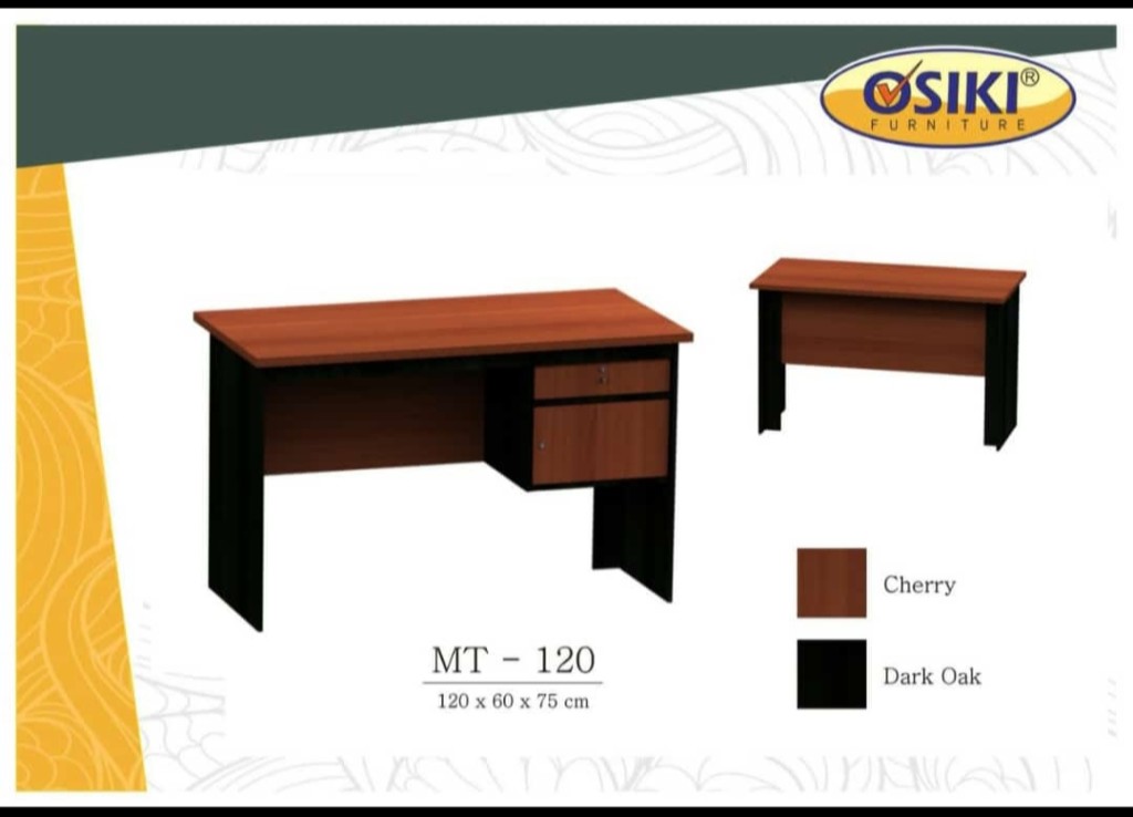 Meja Kantor Osiki MT-120