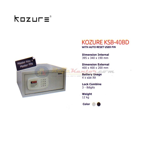 Brankas Kozure KSB - 40BD