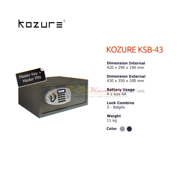Brankas Kozure KSB - 43