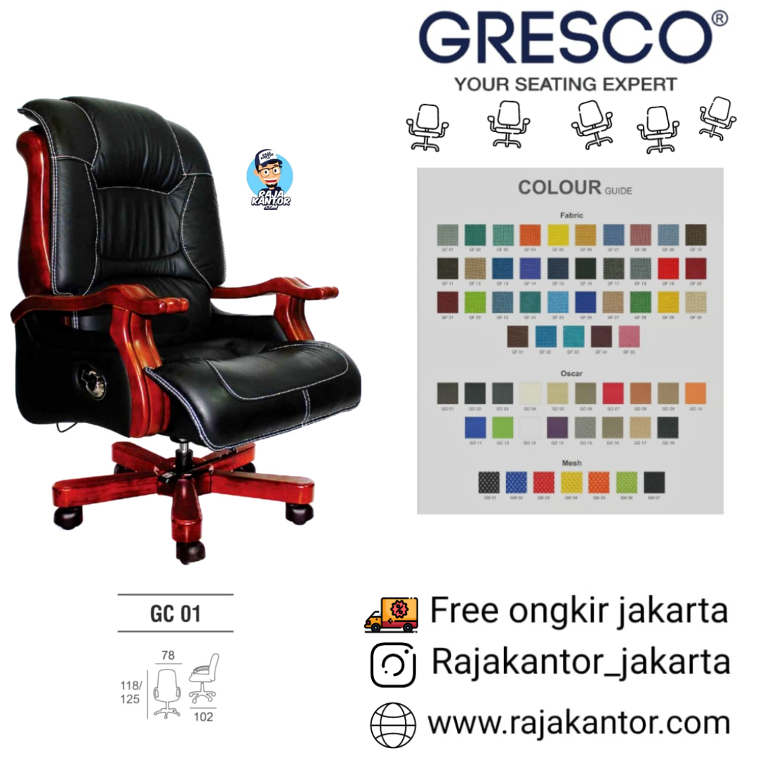 Kursi Kantor Gresco GC 01