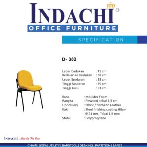 Kursi Cafe & Bar Kantor Indachi D 380