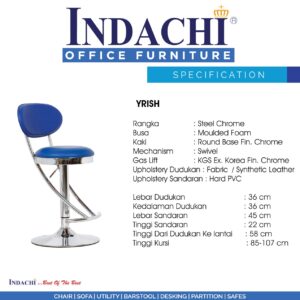 Kursi Cafe & Bar Indachi YRISH