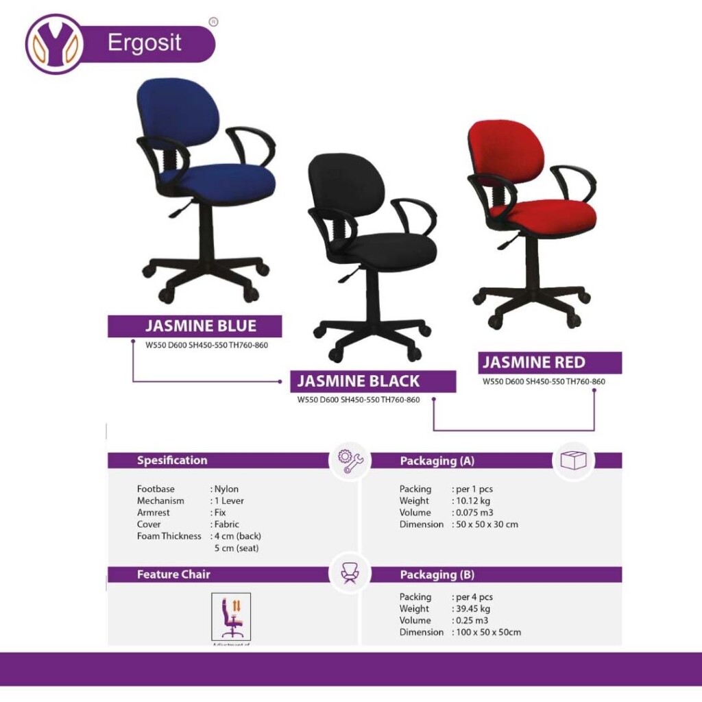 Kursi Kantor JASMINE