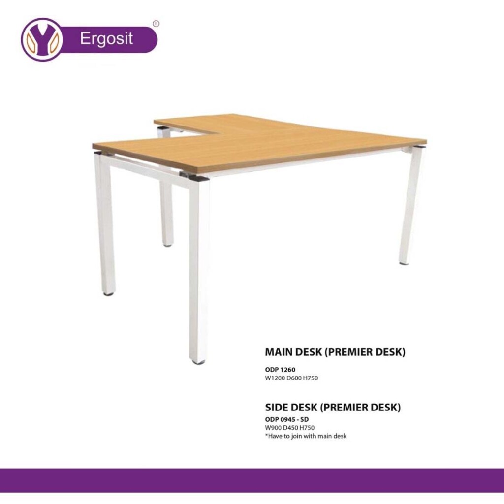 Meja Kantor Ergosit ODP 1260