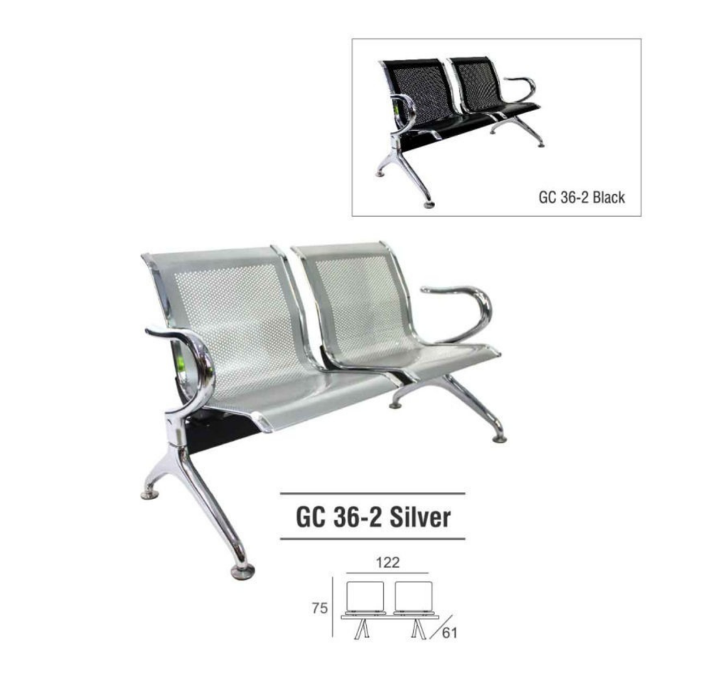 KURSI TUNGGU GRESCO GC36-2