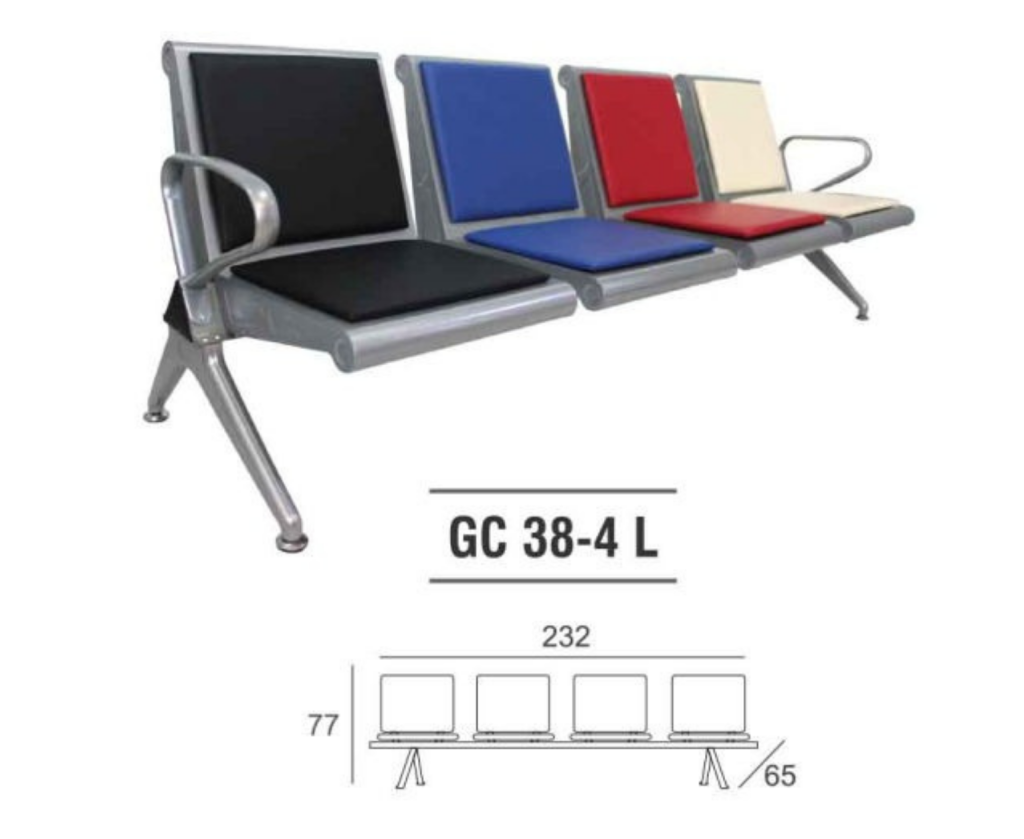 KURSI TUNGGU GRESCO GC 38-4L
