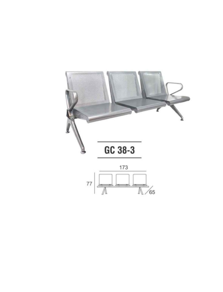 KURSI TUNGGU GRESCO GC38-3