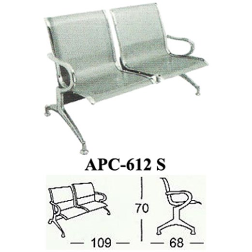 Kursi tunggu kantor Subaru APC 612 S