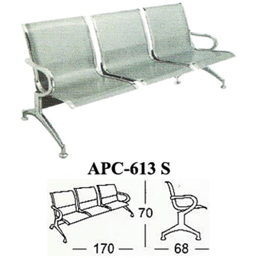 Kursi tunggu kantor Subaru APC 613 S